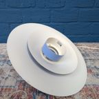 Vintage Blauwe Schalenlamp, Horn Belysning, Deens Design thumbnail 4