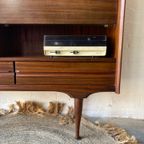 Retro Vintage Mid-century Dressoir,high-board,barkast thumbnail 18
