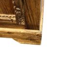 Vintage Houten Kast / Dressoir Met Ijzeren Accent thumbnail 8