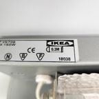 Ikea - Ikea Collectables - Model V9709 - Geborsteld Rvs - Gesatineerd Glas - 90'S thumbnail 5