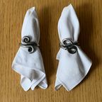 Set Of 6 Vintage Spiral Napkin Rings thumbnail 4