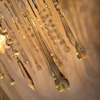 Murano Chrome Xl Teardrop Geoliede Pegels thumbnail 6