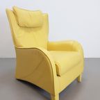 De Sede Fauteuil Geel Leer Lounge Chair '80 Swiss Desede thumbnail 11