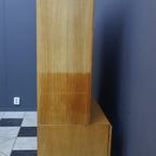 Jitona Blond Wood Showcase Cabinet1960S By Bohumil Landsman thumbnail 5