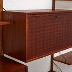 Royal System Wall Unit Designed By Poul Cadovius For Cado, Denmark 1950’S. thumbnail 16