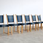Brutalist Eetkamerstoelen | Vintage Stoelen | Jaren 60 | (2) thumbnail 9