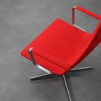 Set Of 2 “catifa 70” Swivel Lounge Chairs By Arper, Italy thumbnail 9