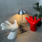 Vintage Hand Chair / Stool Polyester – 1980’s thumbnail 3