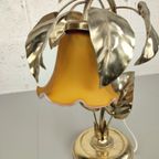 Vintage Bloemlamp Met Glaspasta Kelk thumbnail 7