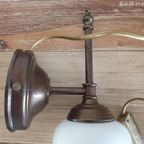 Vintage - Wandlampen - Muurlampen - Herda - Metaal En Glas thumbnail 2