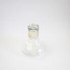 Modernist Glass Decanter With Lid thumbnail 2