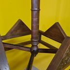 Franse Hanglamp Met Adelaarskoppen Van Rond 1900 thumbnail 11