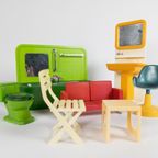 Vintage Fleur - Otto Simon - Mattel - Cindy - Plastic Meubeltjes - 1970'S thumbnail 4