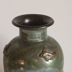 Roger Guerin Art Deco Earthenware Vase, Belgium, 1920S. thumbnail 2