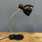 Zwarte Zirax Bureaulamp Met Emaille Kap thumbnail 3