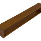 Vintage Wandplank Zwevend Jaren 50 Eiken Fineer thumbnail 18