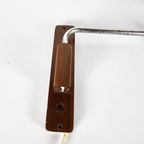 Vintage - Ellebooog/Knikarm Wandlamp - Teak - Chroom - 1960'S thumbnail 9