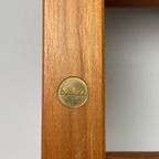 Vintage Wandplank, <<<brand>>>, Massief Teak, Denemarken 1970's thumbnail 2