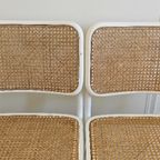 2 Witte Cesca Stoelen Marcel Breuer thumbnail 6