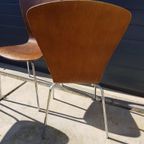 Set Van 3 Deens Design Vintage Vlinderstoelen, Stoelen. thumbnail 5