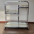 Vintage Barcart, Trolley, Serveertafel thumbnail 3