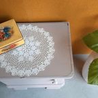 Vintage Brocante Houten Kastje, Halkastje, Nachtkastjes thumbnail 12