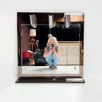 Midcentury Italiaanse Make-Up Spiegel Met Verlichting, 1960’ thumbnail 3