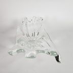 Murano - Transparant Glas - Vaas - Italie - 3E Kwart 20E Eeuw thumbnail 6