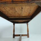 Franse Antieke Eettafel thumbnail 16