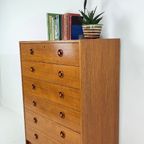 Scandinavisch Vintage Teak Fineren Ladekast Kajanin thumbnail 8