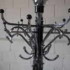 Large Art Deco Coat Rack/Floor Lamp thumbnail 5