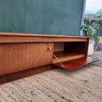 Mid Century Design Lowboard Tv-Meubel Palissander Dressoir thumbnail 7