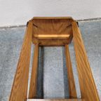 Amsterdamse School Artdeco Bijzettafel Plantentafel Zuil thumbnail 8