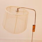 Vintage Deens Design Vloerlamp, Retro Jaren 60, Teak Hout thumbnail 4