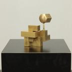 Cubistic Sculptural Object, In The Manner Of André Volten thumbnail 4