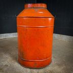 Groot Oranje Brocante Koffie Bus/Blik thumbnail 9