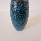 Vintage Lavavaas Keramieke Patrol Blauwe Vaas thumbnail 9