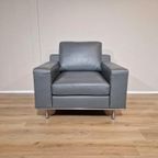 Musa Italia Zithoek - 3 Zits Bank - 2 Fauteuils-Leder-Grijs thumbnail 17