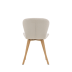 Nesna Eetkamerstoel - Set Van 2 - Beige thumbnail 7
