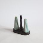 Mid Century Modern Ceramic Pepper And Salt Set thumbnail 5
