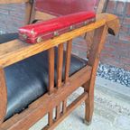 Sale! Dutch Design Art Deco Amsterdamse School Kappersstoel. thumbnail 9