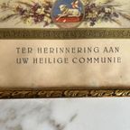 Religieuze Prent; “Ter Herinnering Aan Uw Communie” thumbnail 5