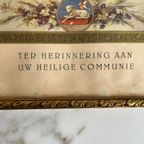 Religieuze Prent; “Ter Herinnering Aan Uw Communie” thumbnail 3