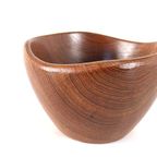 Vintage Teak Houten Schaal thumbnail 5