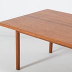 Danish Modern Solid Oak Coffee Table, 1960’S thumbnail 5