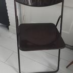 Vintage Klapstoel Ikea Niels Gammelgaard Bruin Kunststof thumbnail 2