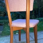 2 Identieke 1953 Vintage Slaapkamerstoelen thumbnail 3