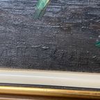 Schilderij "Bloemstilleven". thumbnail 4