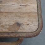 Oude, Zware En Zeer Decoratieve Industriële Transport Kar thumbnail 11