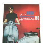 Vintage Reclame Poster Lambretta Special 150 Eind Jaren 60 Spanje thumbnail 11